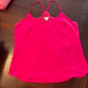 J crew blouse tank